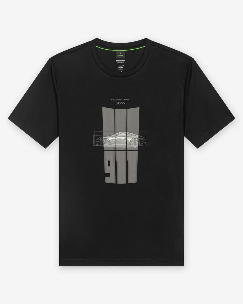 BOSS Boss PS Spirit Porsche Black T-shirt