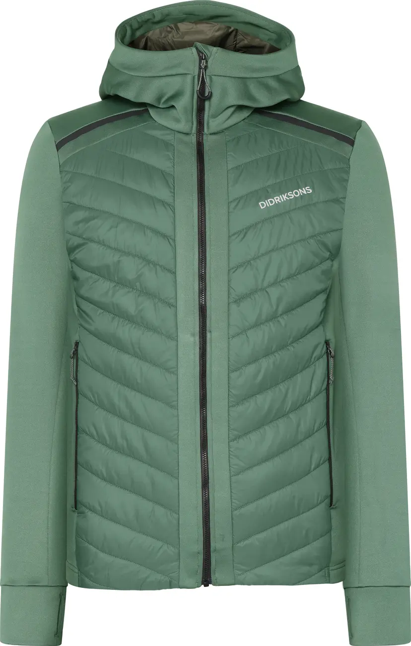 Didriksons Didriksons Men's Zuko Full Zip 3 Dark Moss