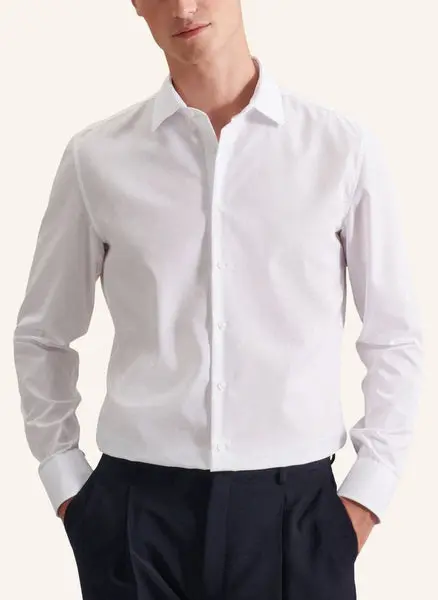 SEIDENSTICKER Seidensticker Slim Fit Business Kent Shirt