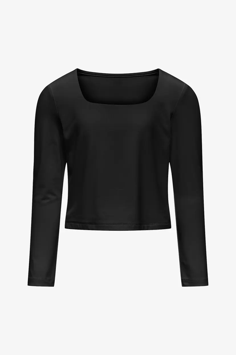 Kids Only Topp kogEa L/S 2-ways Top Jrs - Svart