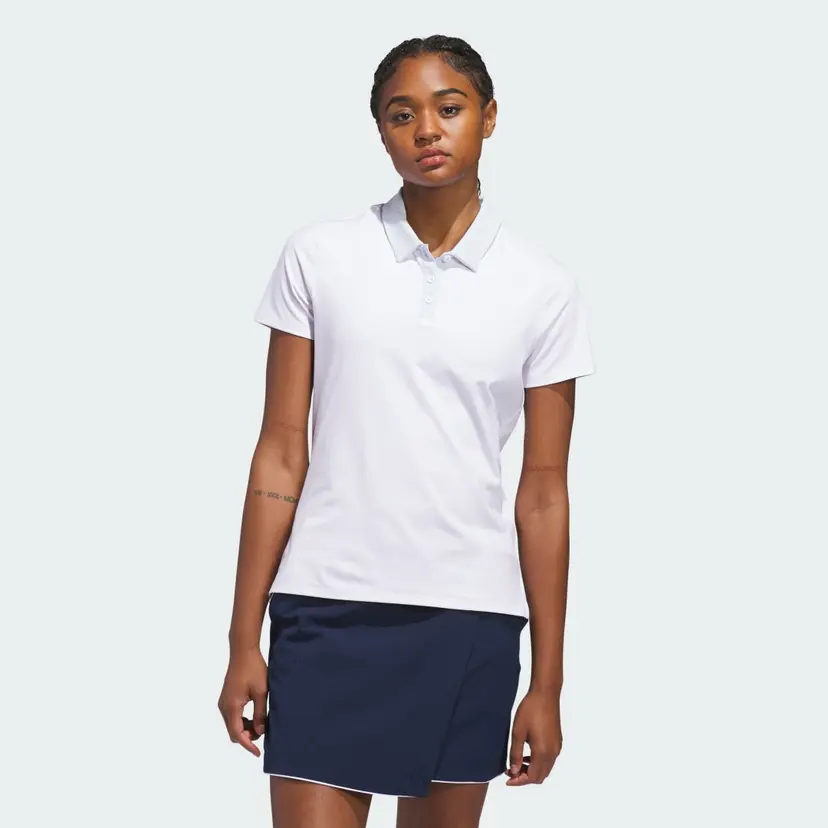 Adidas Ultimate365+ Butterspun Grid Poloskjorte