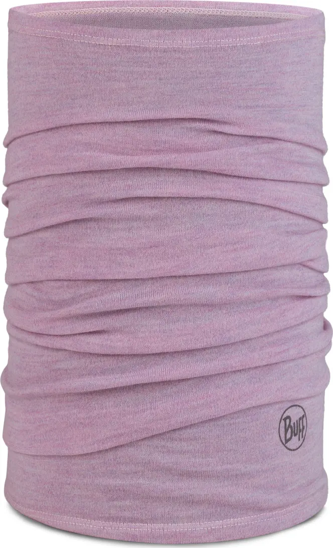 Buff Buff Midweight Merino Wool Melange Lilac Sand
