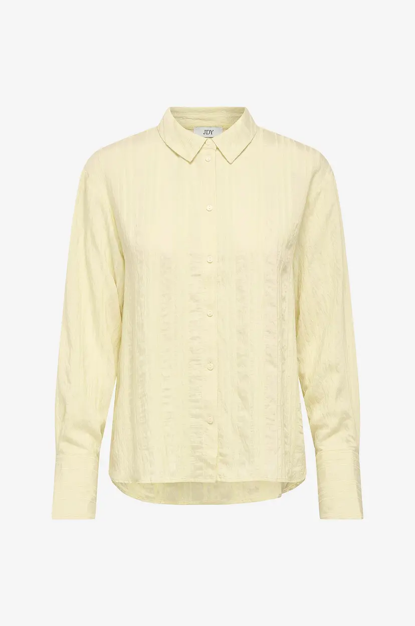 JDY Skjorte jdyDanny L/S Loose Wvn - Gul