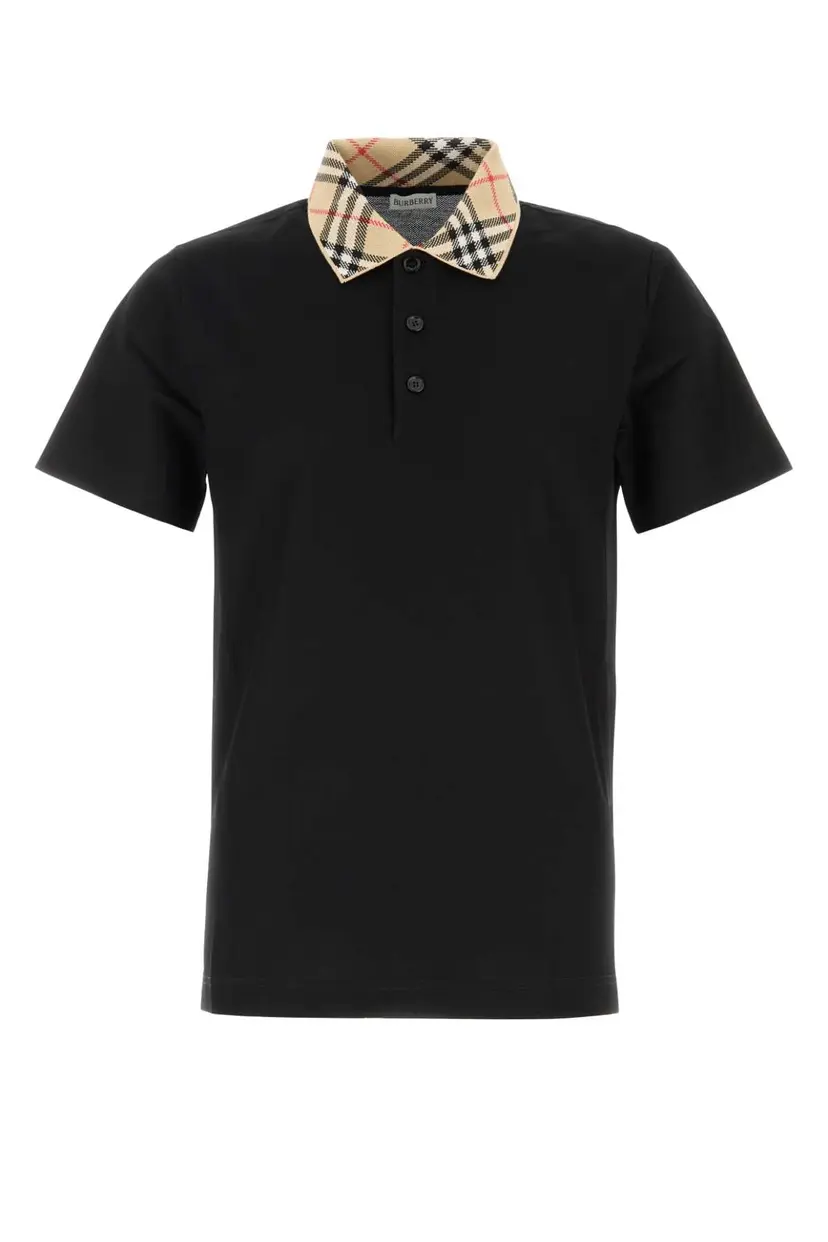 Burberry Burberry Poloskjorter – Svart