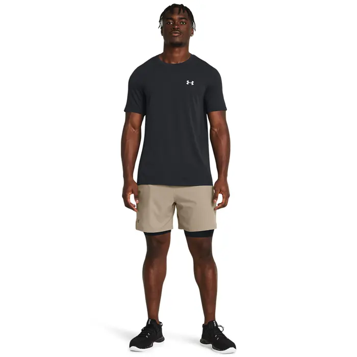 Under Armour Vanish Woven 2-i-1 Shorts Beige