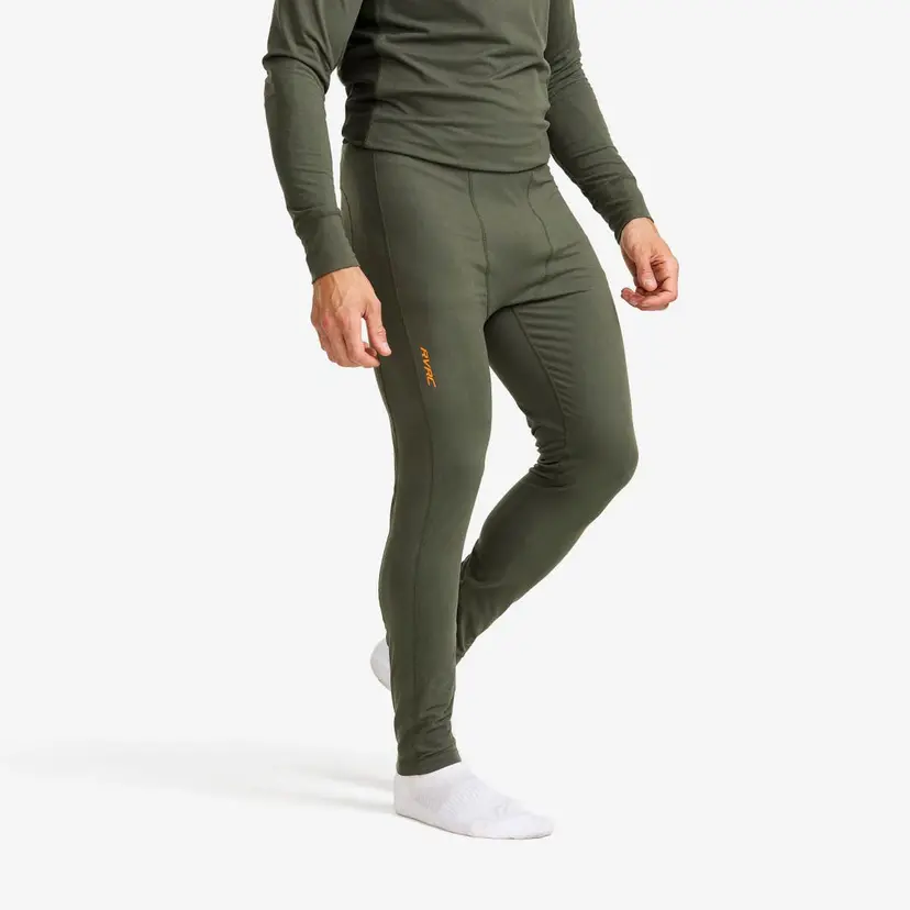 RevolutionRace Downhill Base Layer Pants Herre Kambaba Green