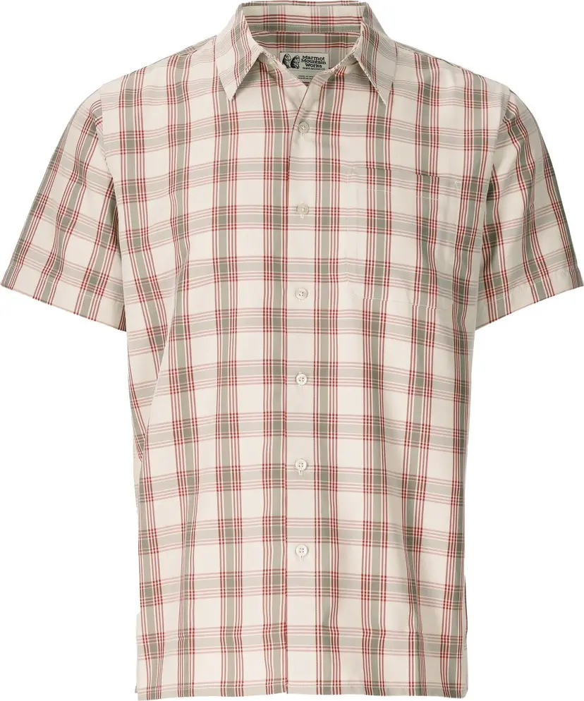 Marmot Marmot Men's Eldridge Novelty Classic Ss Birch Bark Oliver Plaid