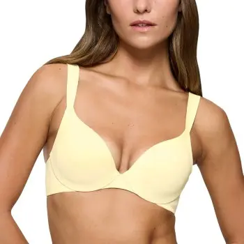 Triumph Triumph BH Body Make-Up Illusion T-Shirt Bra D1 Lysgul E 80 Dame