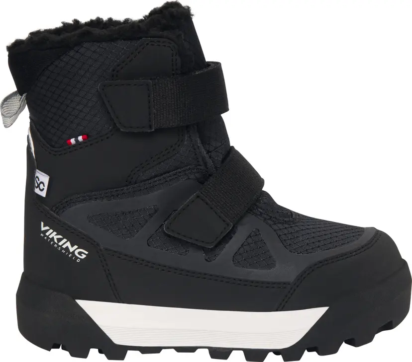 Viking Footwear Viking Footwear Kid's Constrictor Warm Sc Waterproof 2v Black