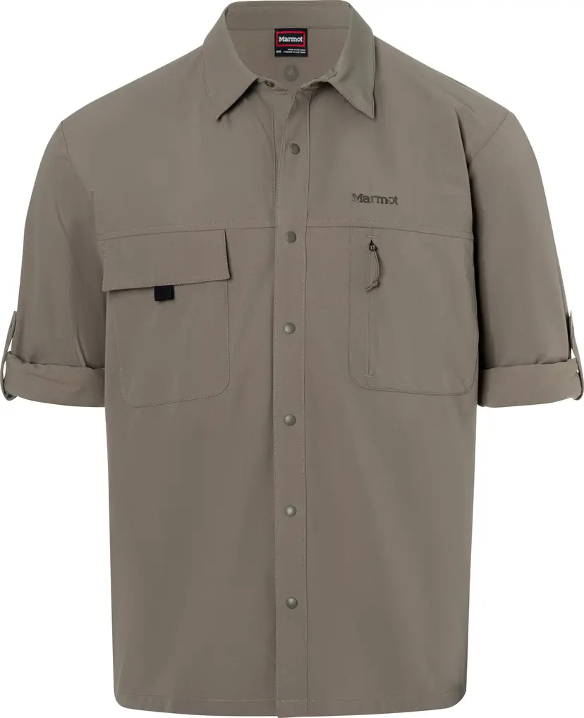 Marmot Marmot Men's Airexchange Upf 40 Overshirt Claystone