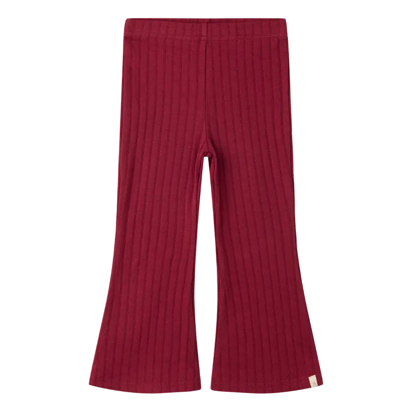 Lil`Atelier Lil' Atelier - Bukse River Bootcut Biking Red