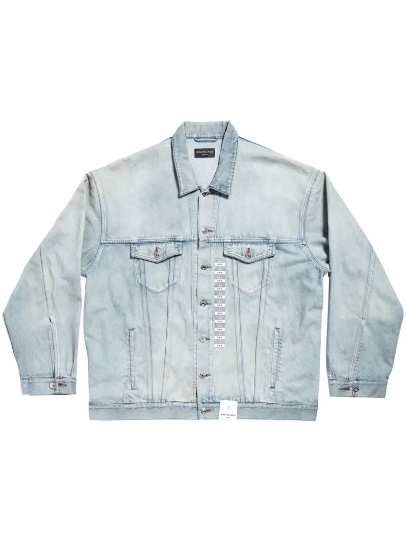 Balenciaga Balenciaga Denimjakker – Blå