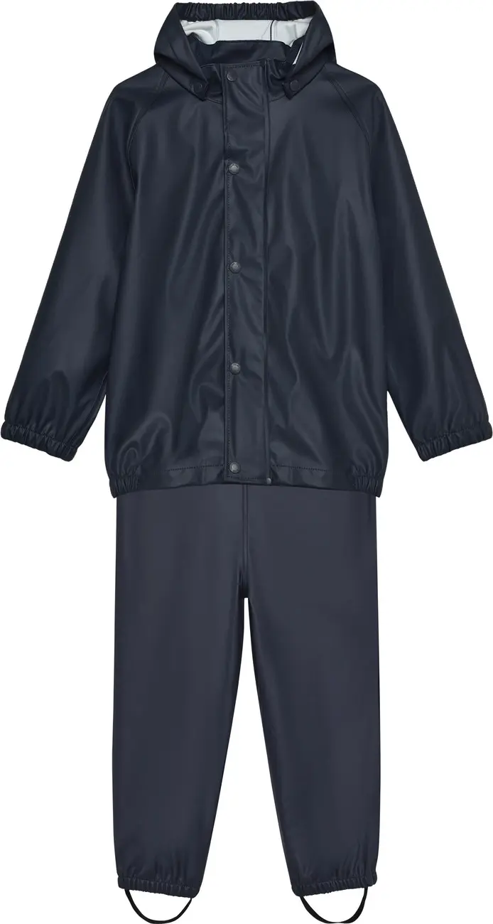 Color Kids Color Kids Kids' Rainwear Pu Set Ebony