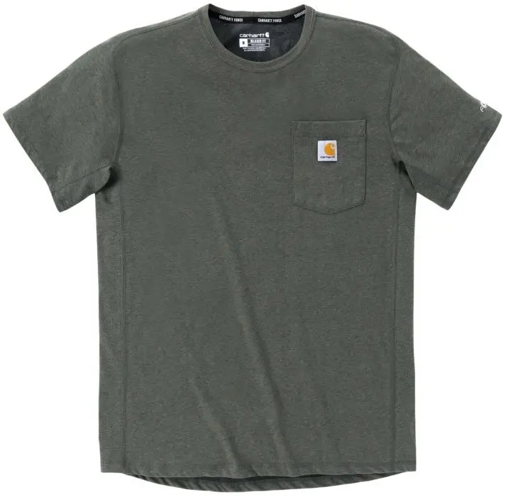 Carhartt Workwear Carhartt Workwear Carhartt M's Force Pocket S/S T-Shirt Basil Heather