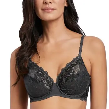 Wacoal Wacoal BH Lace Perfection Average Wire Bra Svart C 75 Dame