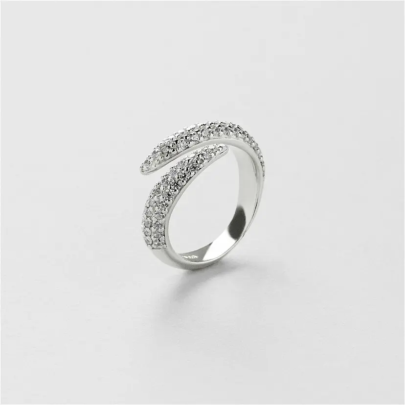 Safira Fleur Pinky Ring
