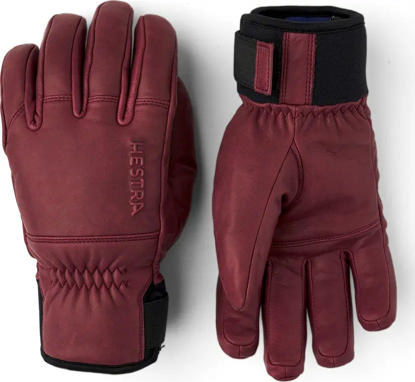 Hestra Hestra Omni - 5 Finger Bordeaux
