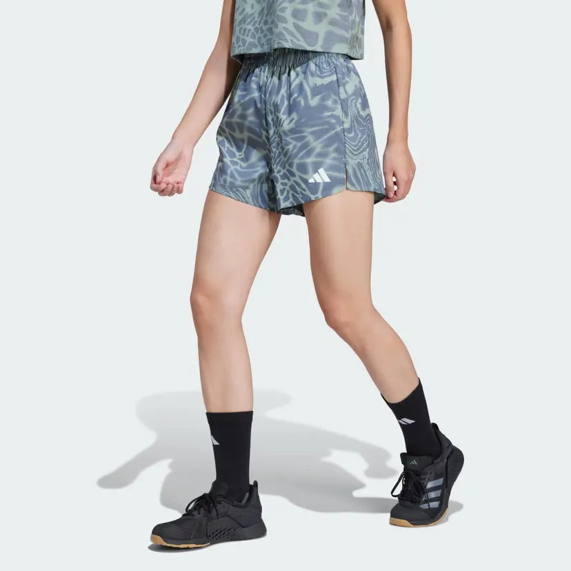 Adidas Train Essentials Allover Print Workout Shorts