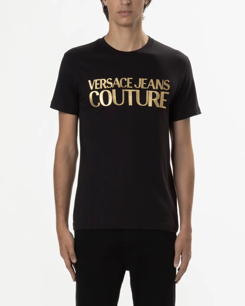 Versace Jeans Couture Versace Jeans Couture 77GAHT05 Black T-shirt