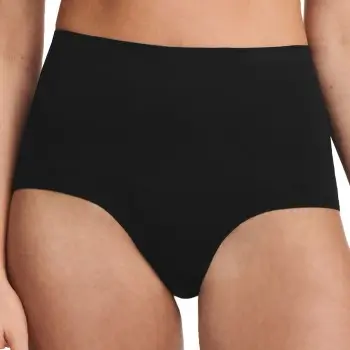 Chantelle Chantelle Truser Smooth Comfort High Waisted Brief Svart Large Dame
