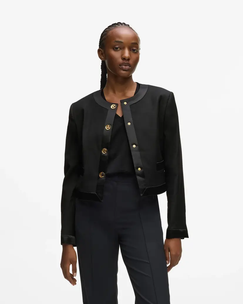 Karl Lagerfeld Karl Lagerfeld Karl Daily Black Jacket