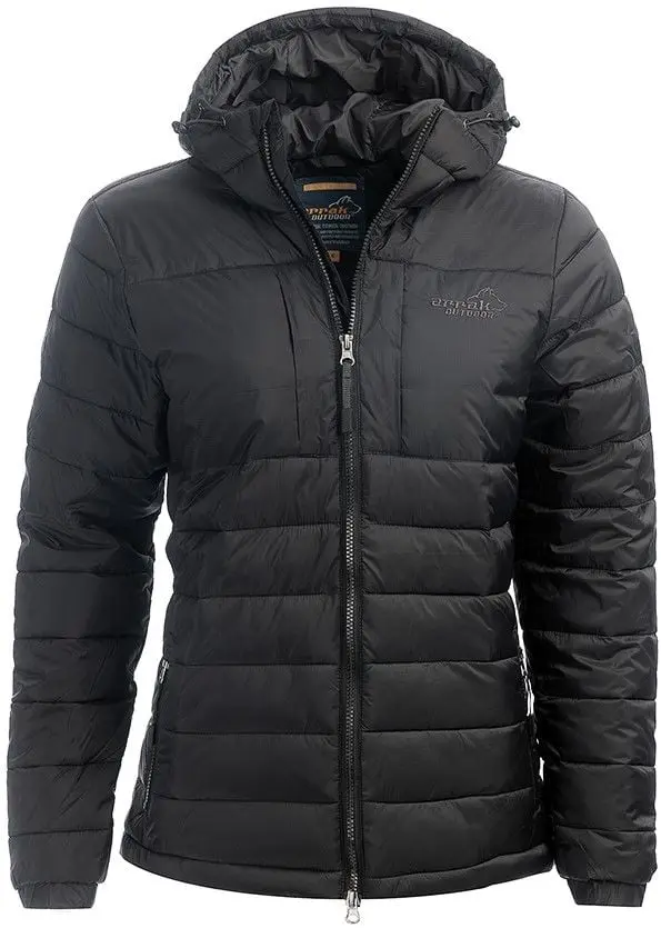 Arrak Outdoor Arrak Outdoor Arrak W's Warmy Jacket Black