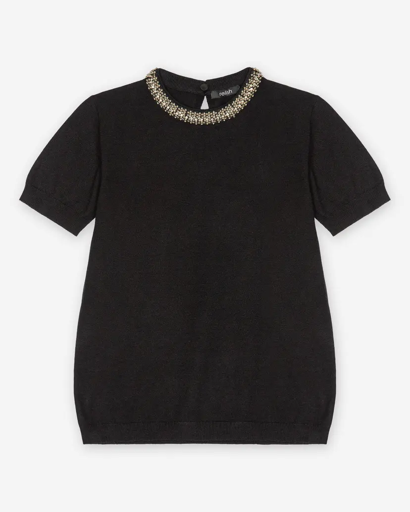 Relish Relish ACTERIA Black T-shirt