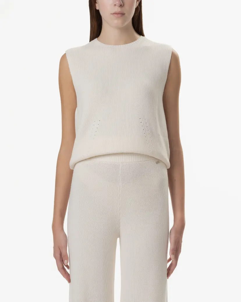 Armani Exchange Armani Exchange 6DYH1Q Beige Top