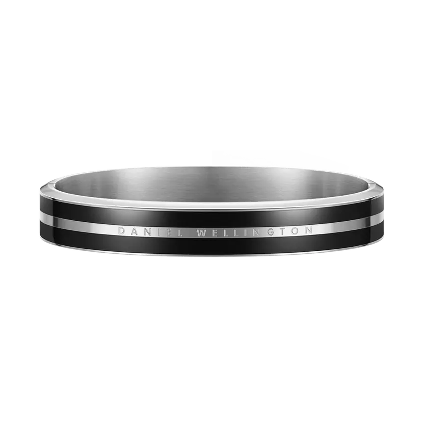 Daniel Wellington Silver Bracelet Emalie Infinite Black | DW