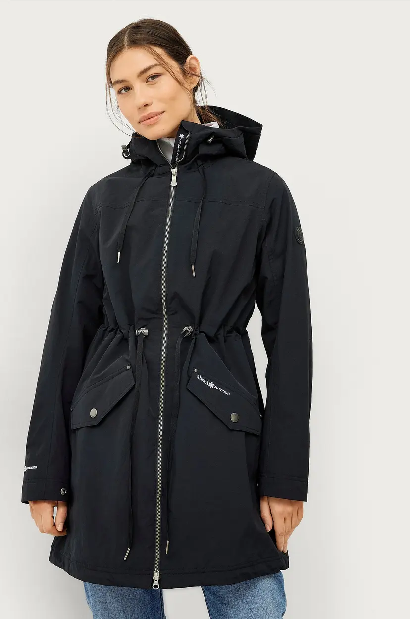 Áhkká Parkas Urban Outdoor Parka W - Svart