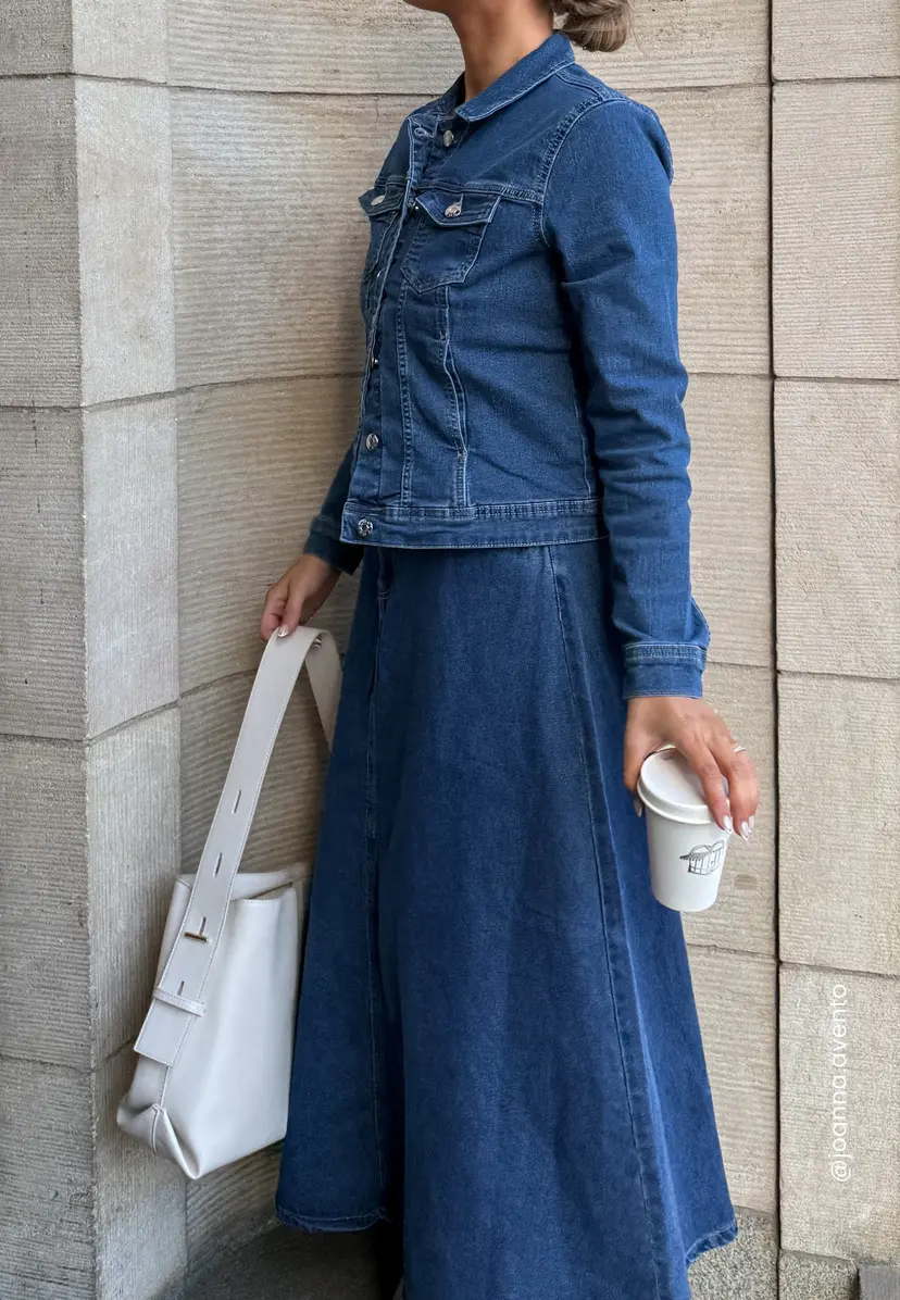 Pieces Pcabbi Mw A-shape Ankle Skirt