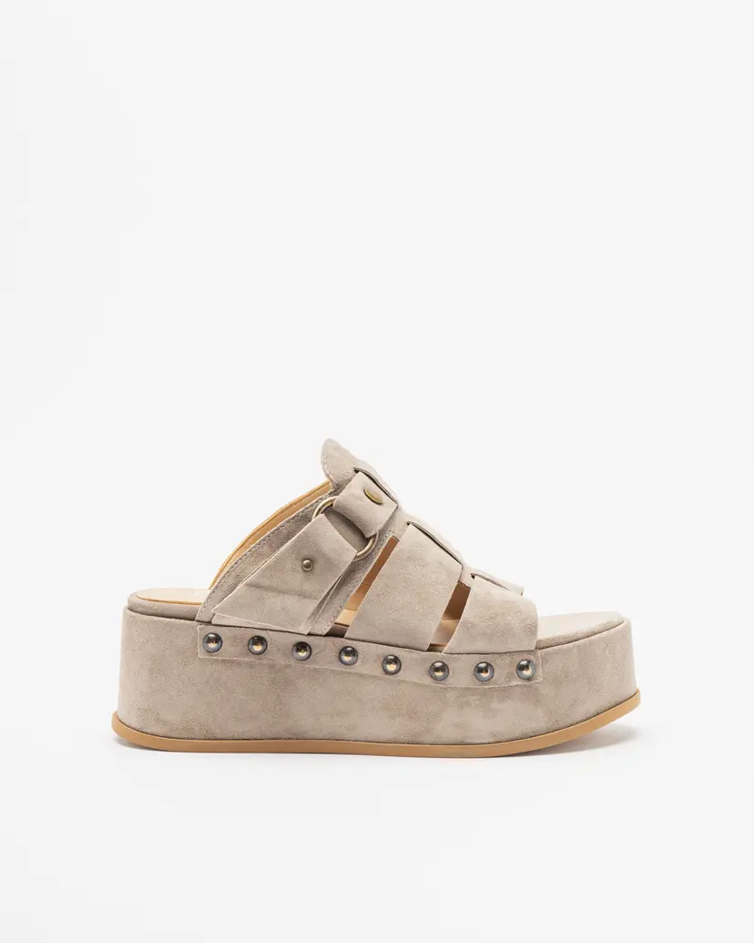 PROF PROF M2337M2 Taupe Clogs