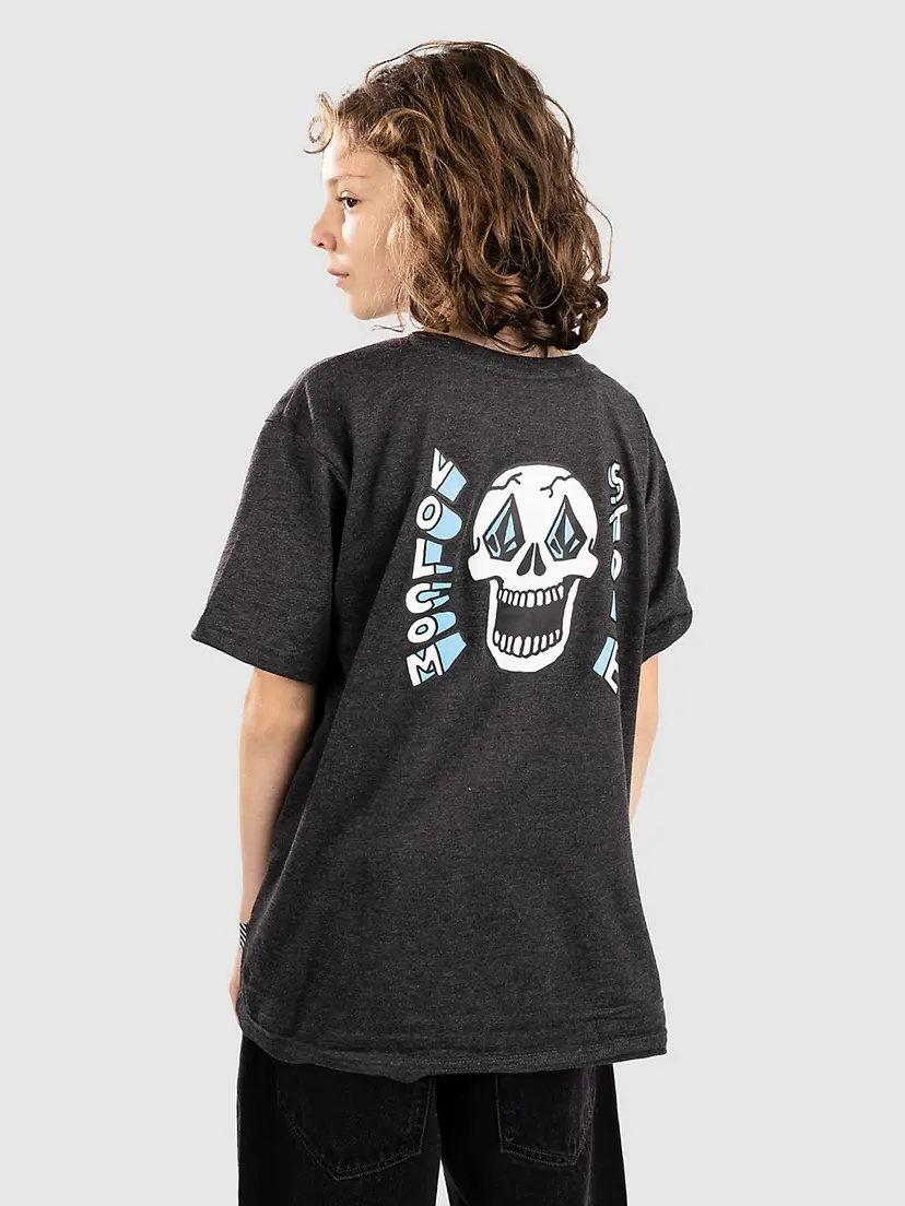 Volcom Volcom Skeltone Kids T-skjorte svart