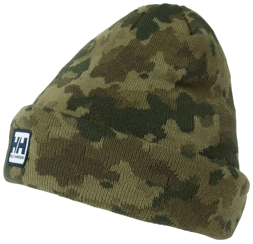 Helly Hansen Helly Hansen K Urban Cuff Beanie Utility Green Camo