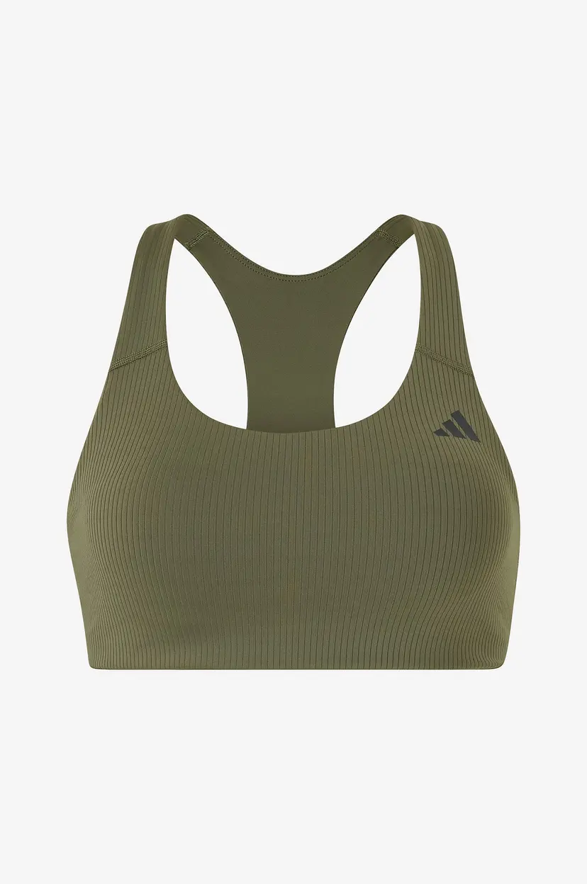 Adidas Sport Performance Sports-BH Pwi Rib MS - Grønn