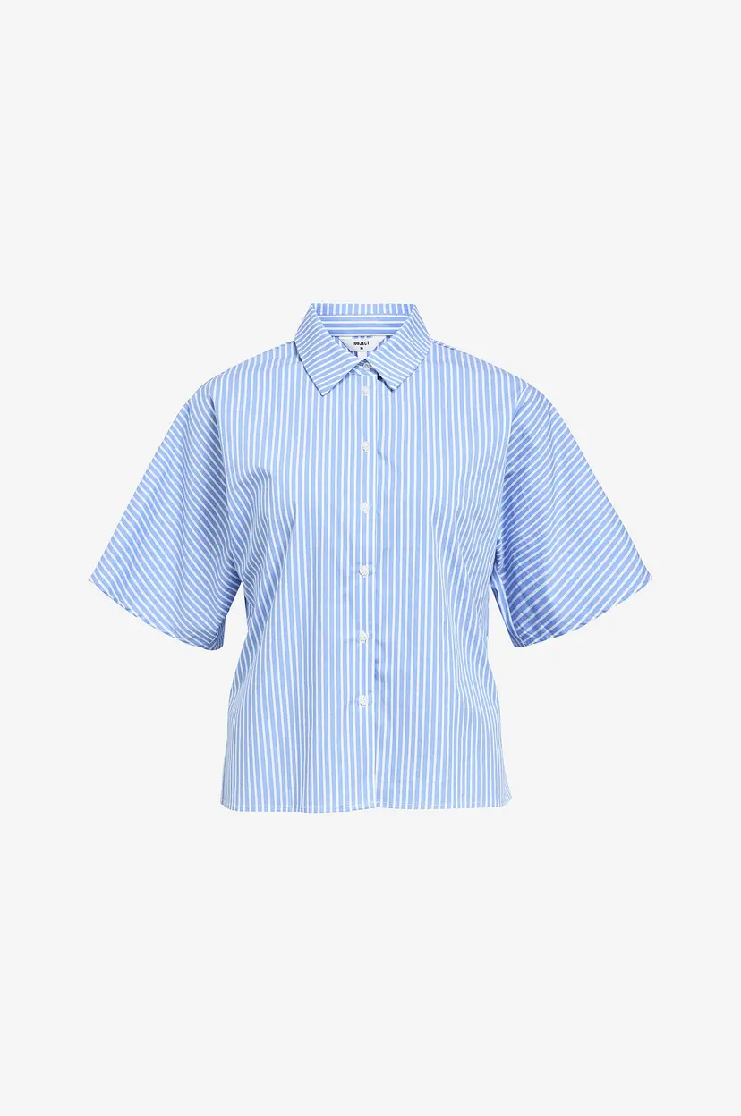 Object Collectors Item Skjorte objTutta 2/4 Lo Shirt Div - Blå