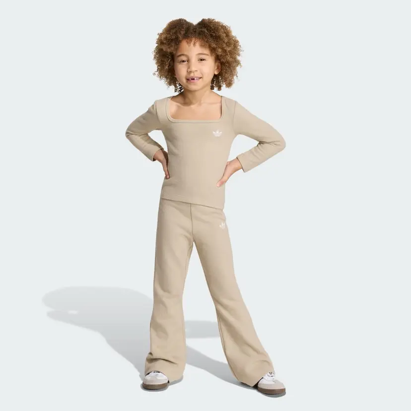 Adidas LONGSLEEVE LEGGINGS WINTERIZED RIB SETT