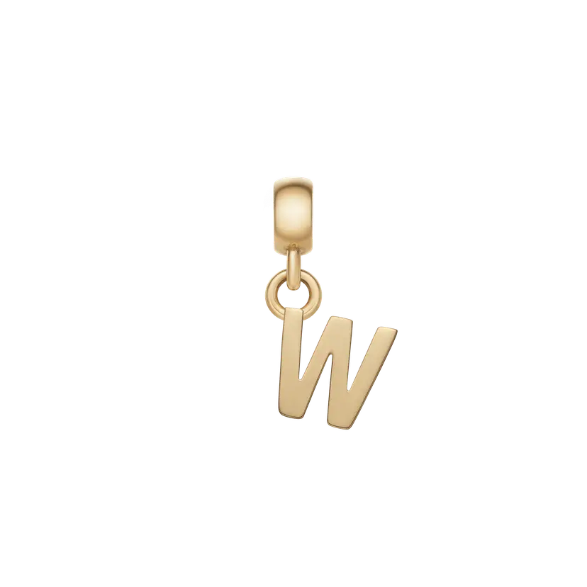 Daniel Wellington Gold Charm Letter | DW
