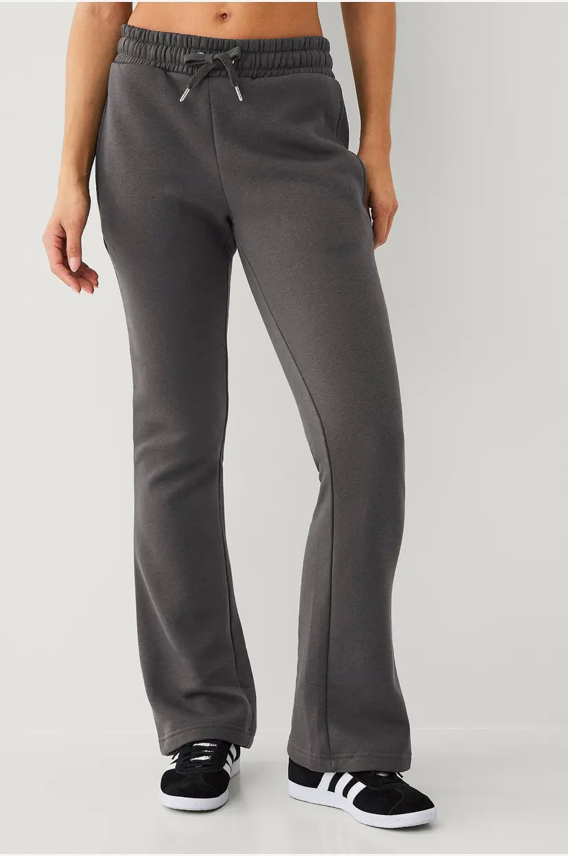 Ellos STUDIO Sweatbukser Sweat Pants Flare Core - Grå