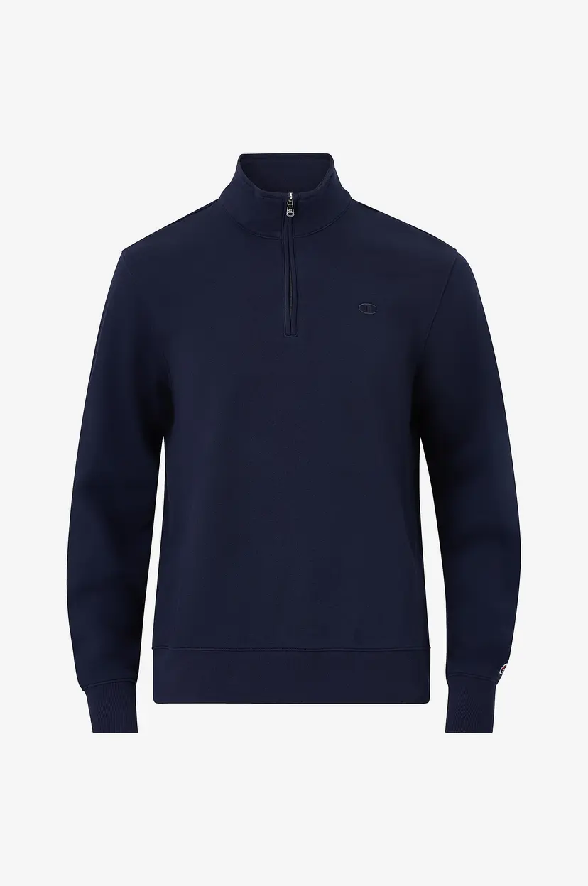 Champion Collegegenser Icons Tonal Half Zip Sweatshirt - Blå