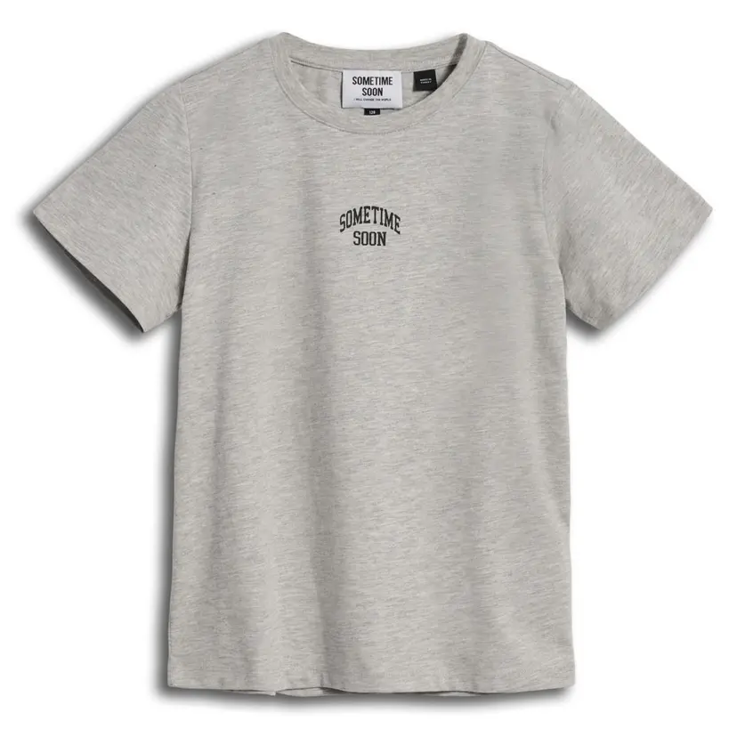 Sometime Soon Sometime Soon Empower T-Shirt S/S Grey Melange (116 / 6 år)