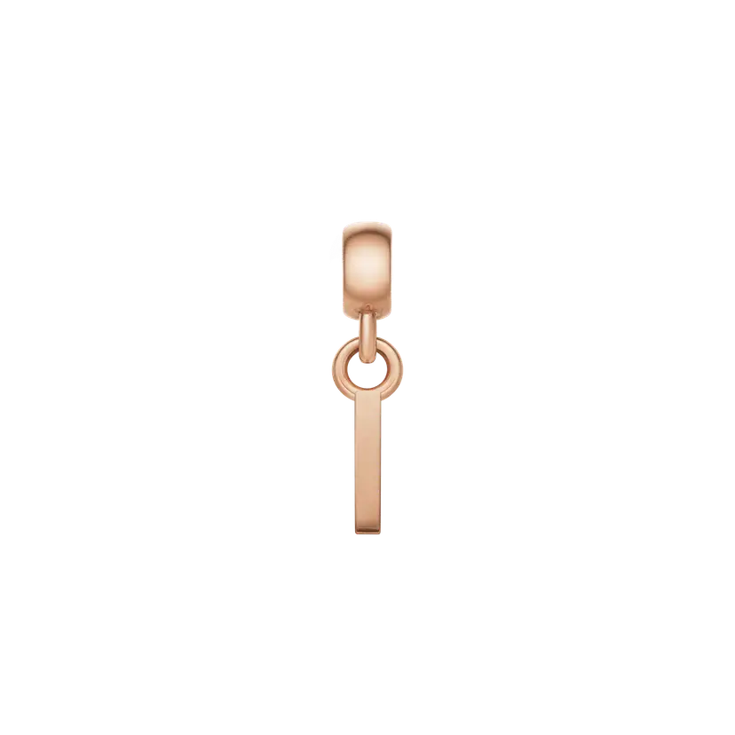 Daniel Wellington Rose Gold Charm Letter | DW