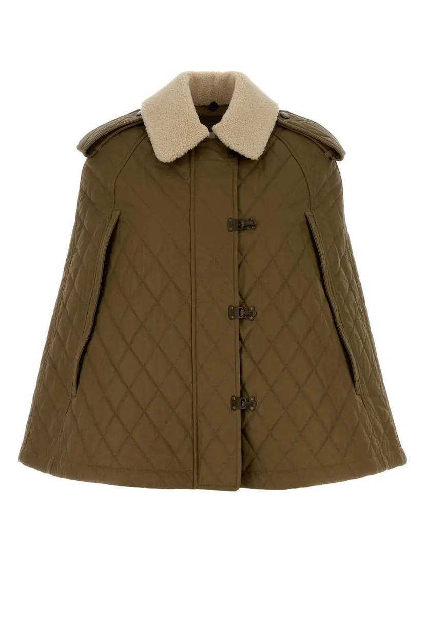 Burberry Burberry Capes – Grønn