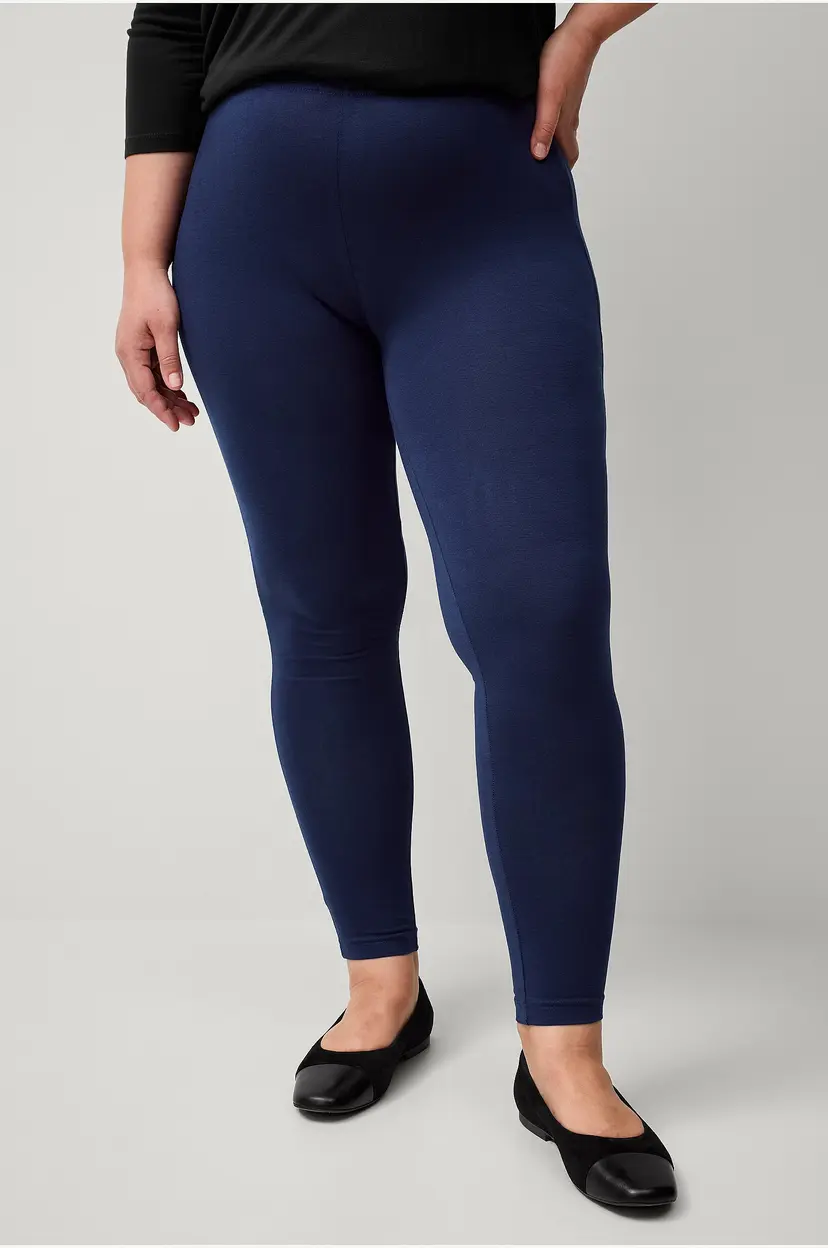Ellos Plus collection Leggings med høy midje - Blå
