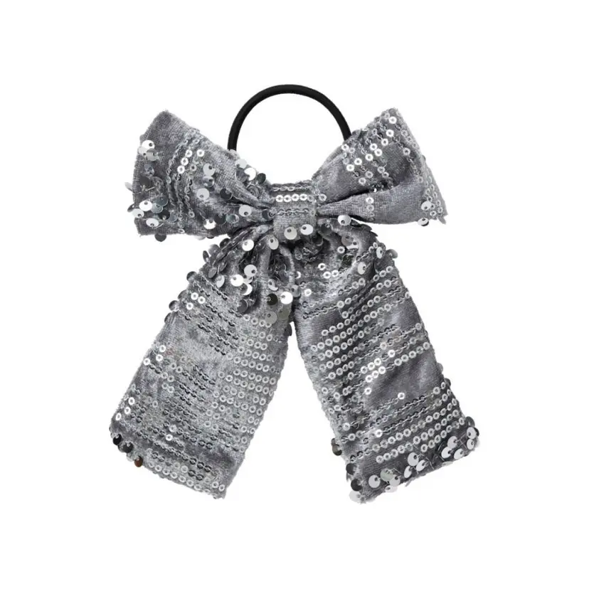 NAME IT Name It - Hårsløyfe med Strikk Runica Lava Smoke