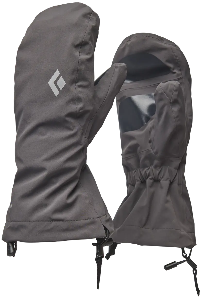 Black Diamond Black Diamond Waterproof Overmitts Smoke