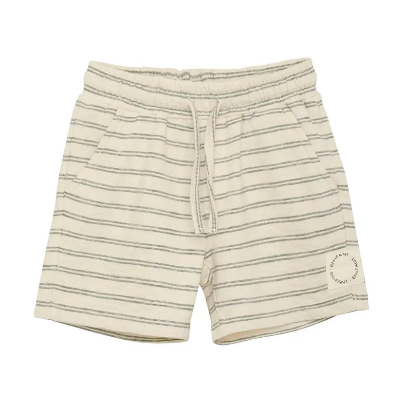 En Fant En Fant Shorts Stripes Sea Spray (80 / 1 år)