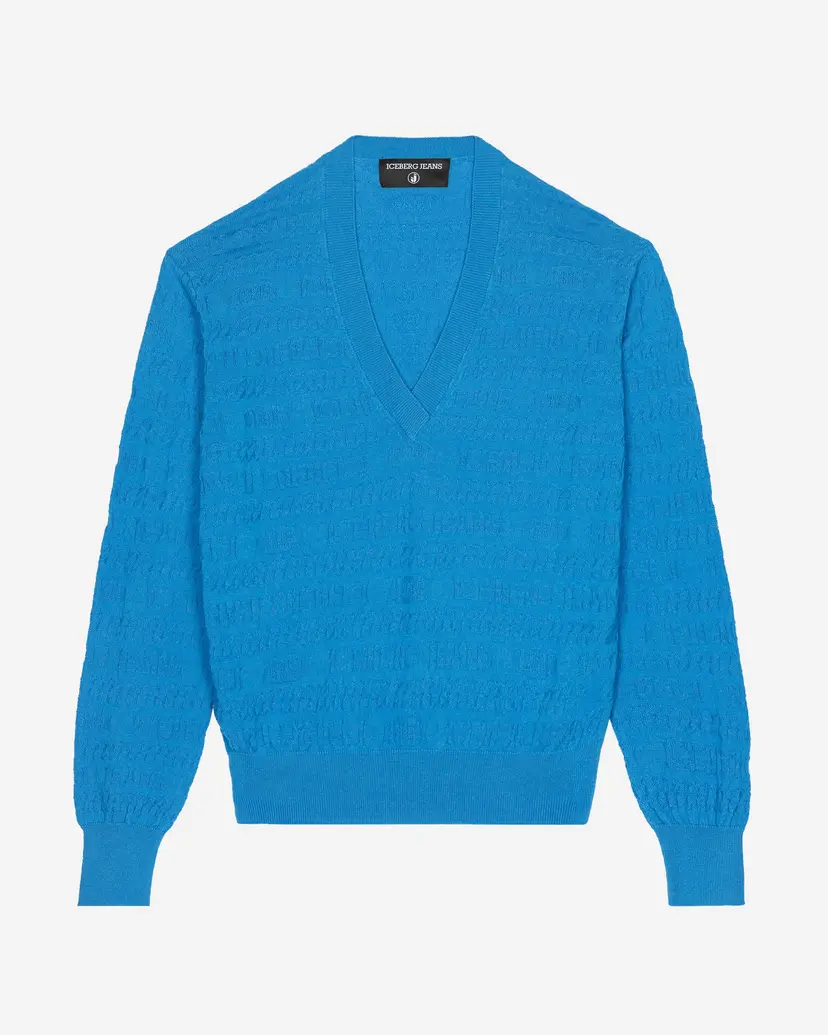 Iceberg Jeans Iceberg Jeans A009-9016 Blue Sweatshirt