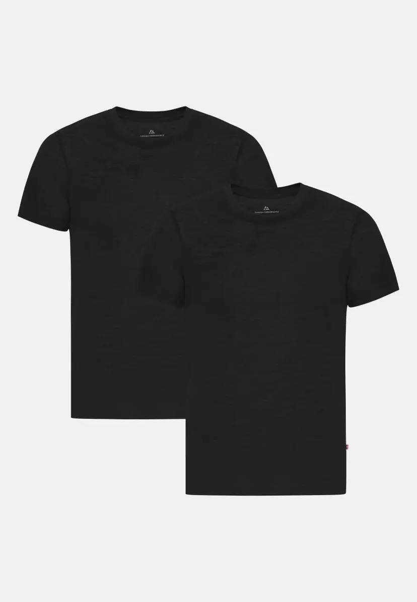 DANISH ENDURANCE DANISH ENDURANCE MERINO T-SHIRT, Sort, 2XL