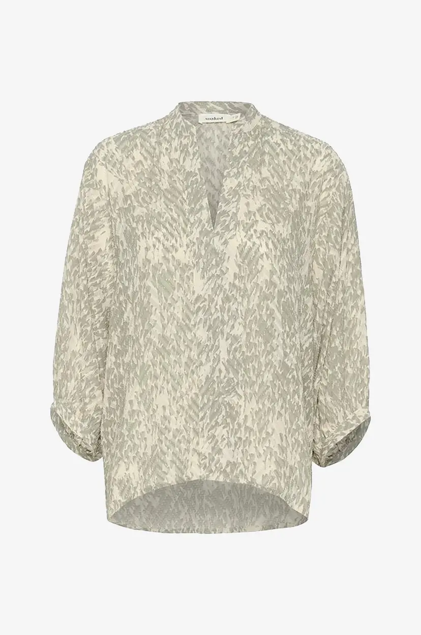 Soaked In Luxury Bluse sloSaka Amily Blouse - Beige